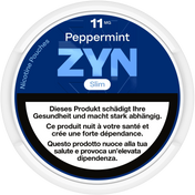 Zyn Peppermint Slim 11mg Nicotine Pouches