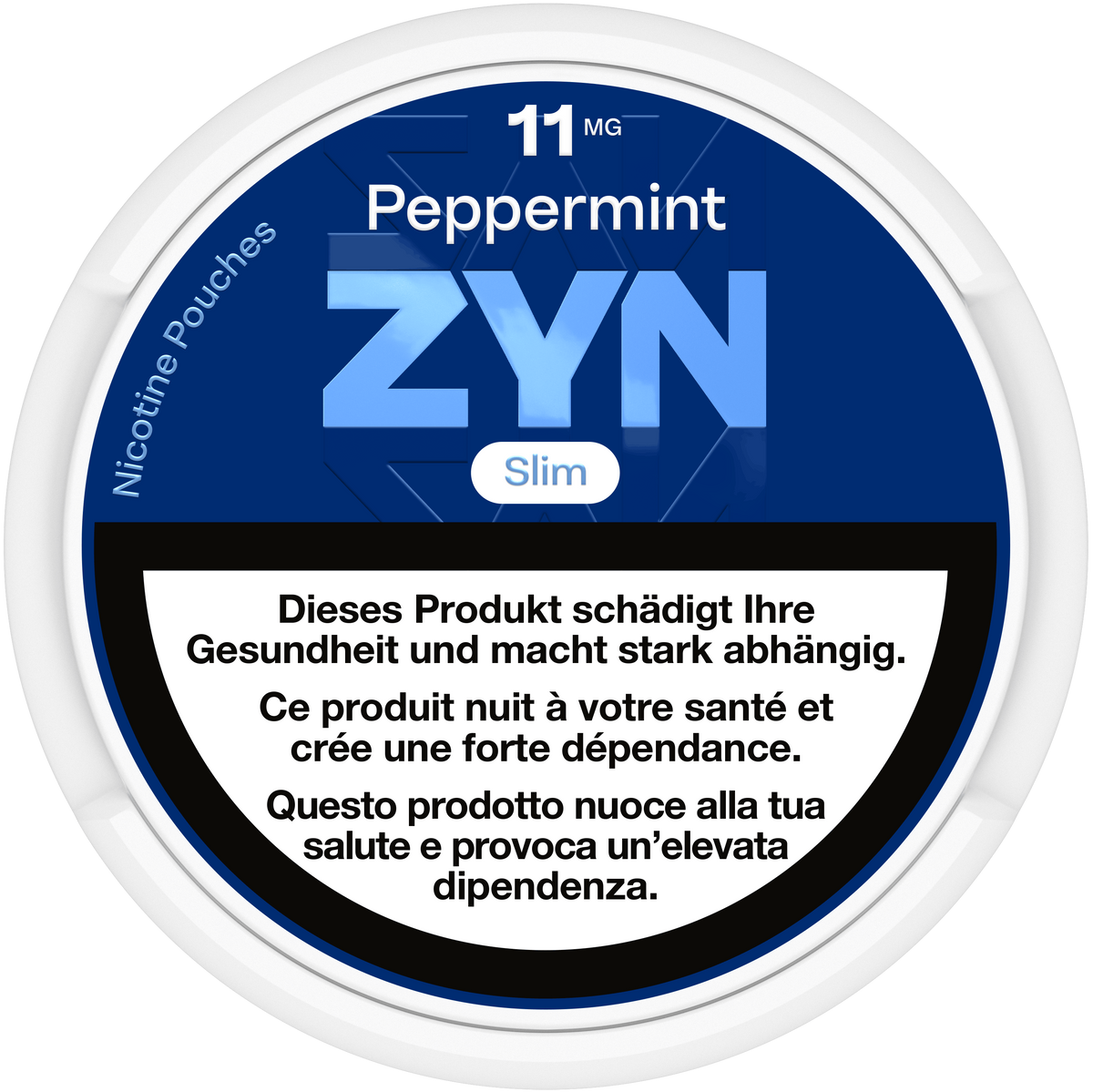 Zyn Peppermint Slim 11mg Nicotine Pouches
