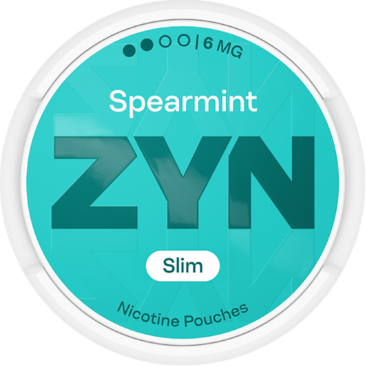 Zyn Spearmint Medium 6mg Nicotine Pouches & Snus
