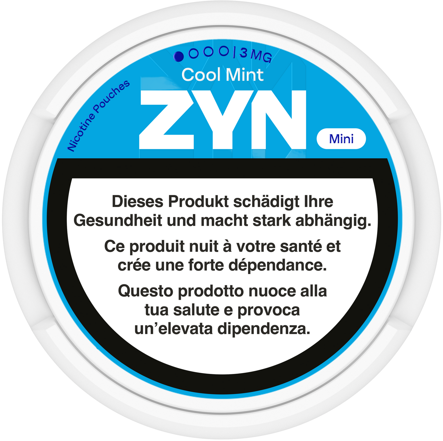Zyn Mini Cool Mint Medium 3mg
Nicotine Pouches