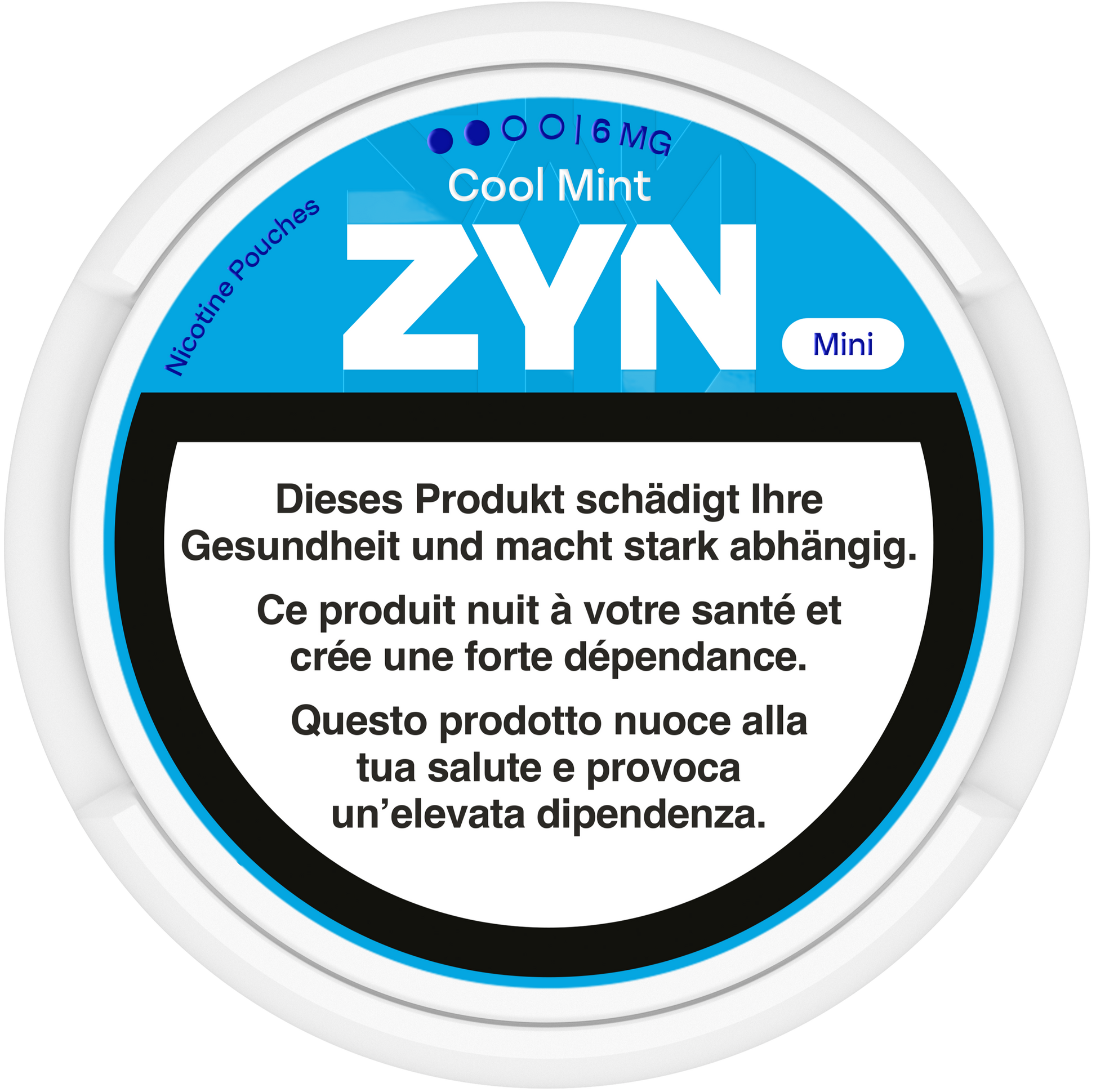 Zyn Mini Cool Mint Strong 6mg Nicotine Pouches & Snus