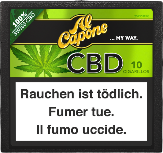 Al Capone CBD Cigarillos 10 Pièce/s