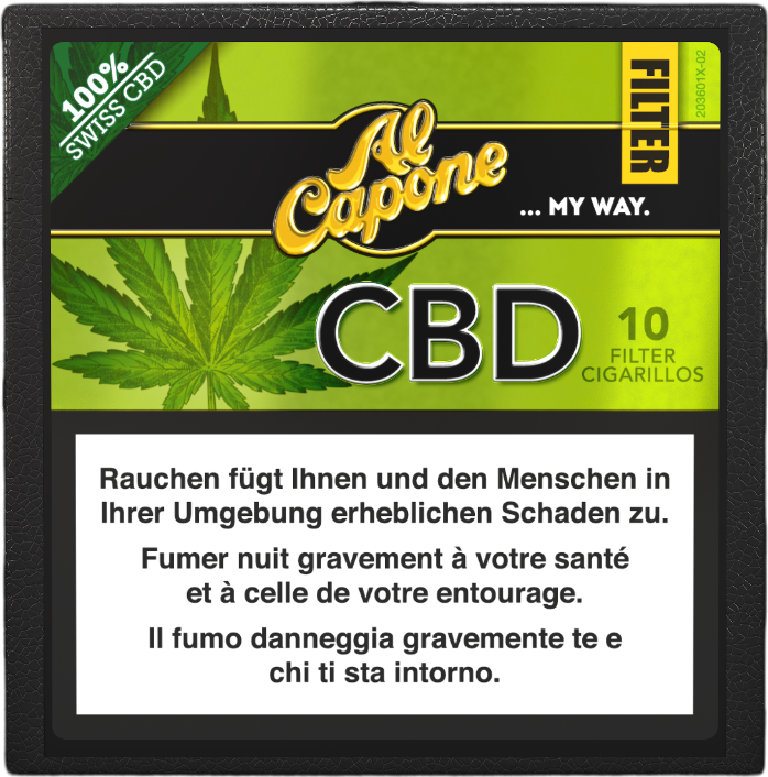 Al Capone CBD Filtres Cigarillos 10 Pièce/s