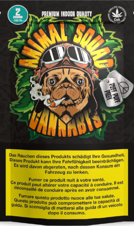 Animal Squad - Puff Puff Pilot 2g CBD