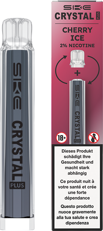 Crystal Plus Ready to Vape Kit Cherry Ice