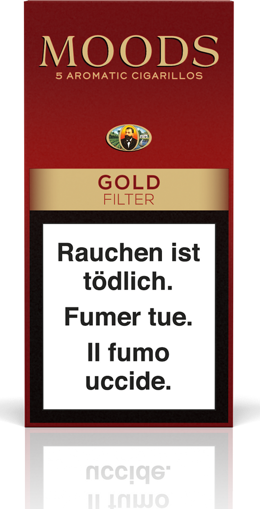 Dannemann Moods Gold Filter 5 Stück