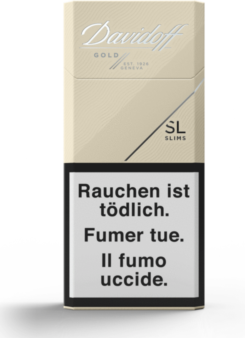 Davidoff Gold Slims Box