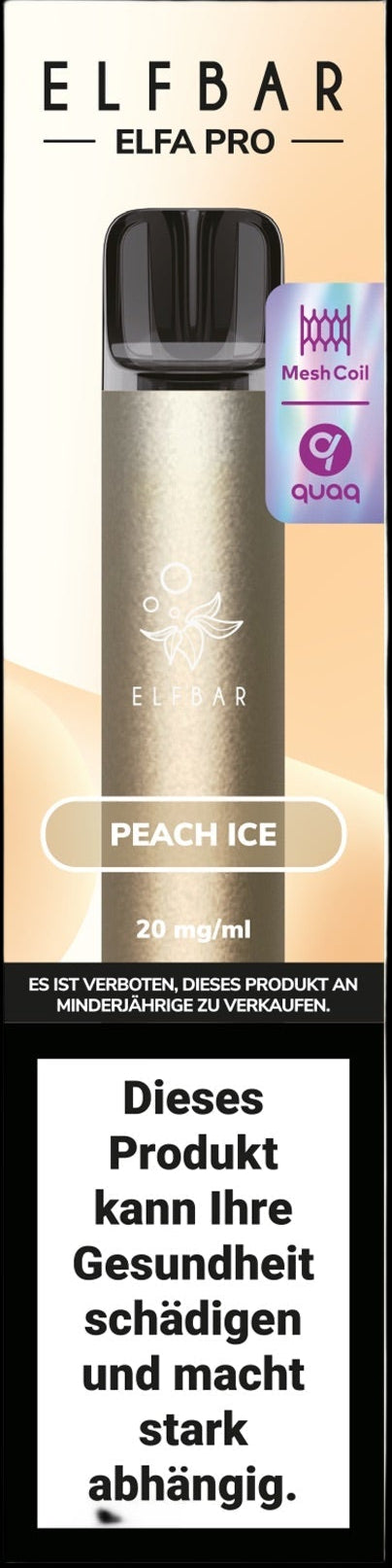 Elfbar Elfa Kit Pro 2ML Dark Gold & Peach