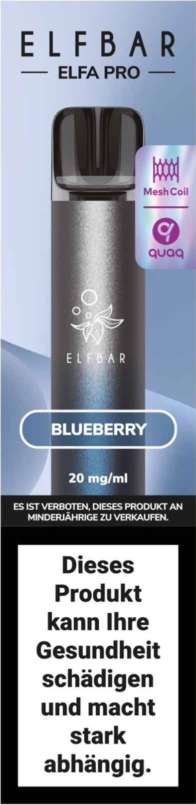 Elfbar Elfa Kit Pro 2ml Twilight Blue & Blueberry