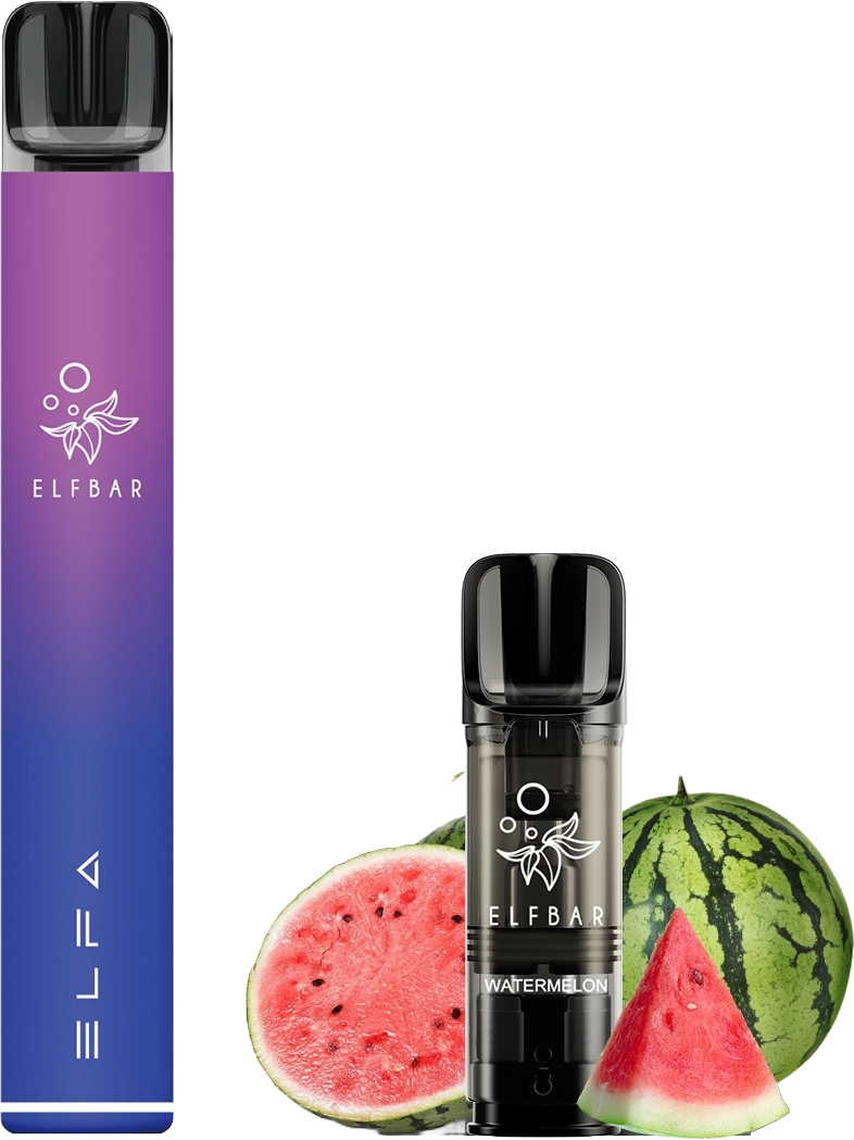 Elfbar Elfa Pro Kit Aurora Purple & Watermelon Pod