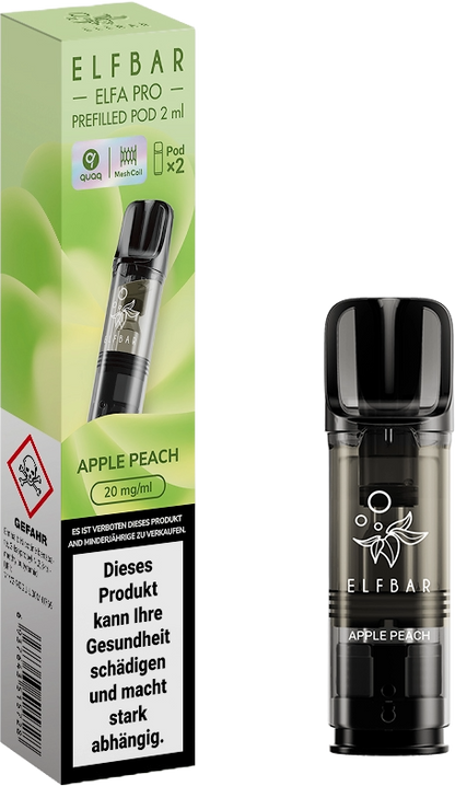 Elfbar Elfa Pro Pods Apple Peach