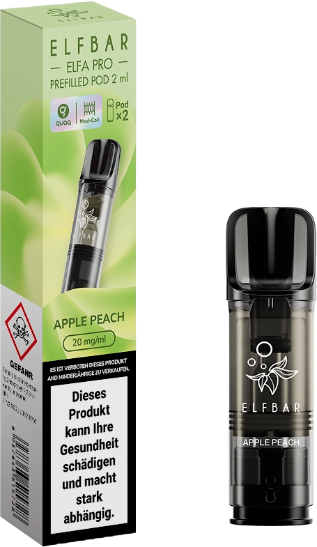Elfbar Elfa Pro Pods Apple Peach