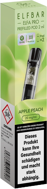 Elfbar Elfa Pro Pods Apple Peach
