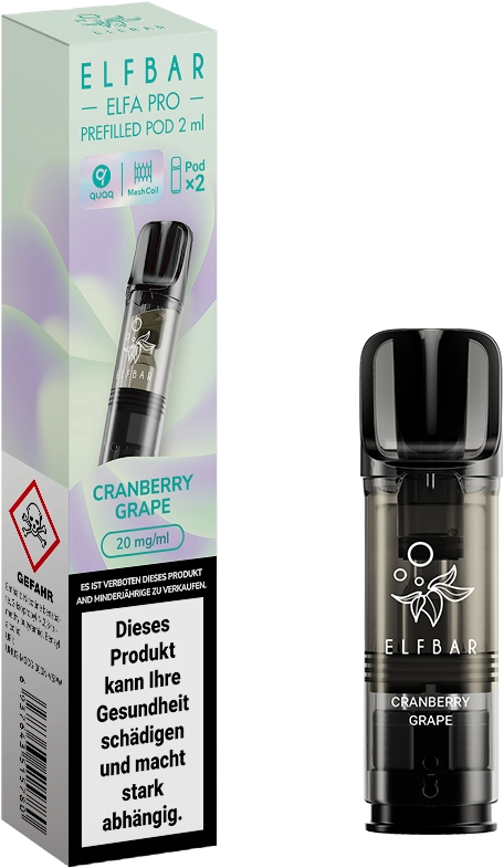 Elfbar Elfa Pro Pods Cranberry Grape