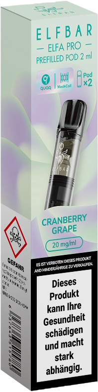 Elfbar Elfa Pro Pods Cranberry Grape