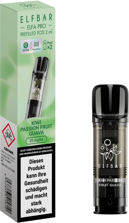 Elfbar Elfa Pro Pods Kiwi Passionfruit Guava