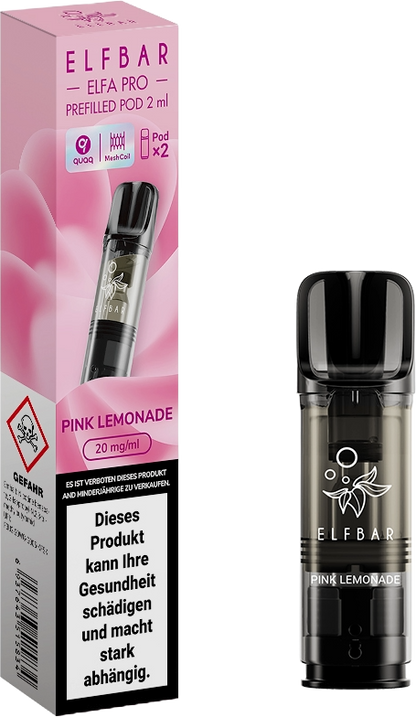 Elfbar Elfa Pro Pods Pink Lemonade
