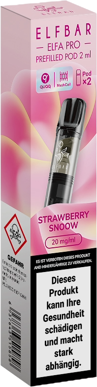 Elfbar Elfa Pro Pods Strawberry Snow