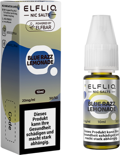 Elfbar Elfliq Blue Razz Lemon 20mg 10ml
