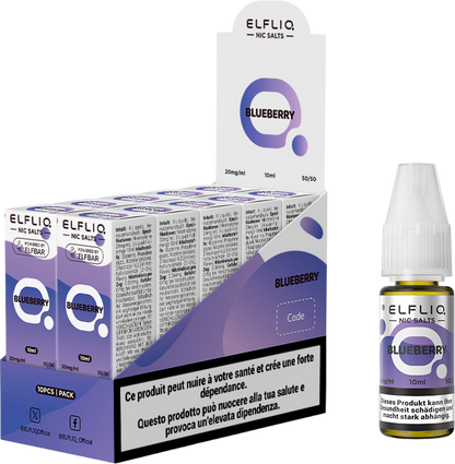 Elfbar Elfliq Blueberry 20mg 10ml