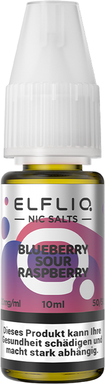 Elfbar Elfliq Blueberry Sour Raspberry 20mg 10ml