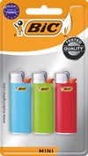 Feuerzeug BiC Mini J 25 - 3er Blister