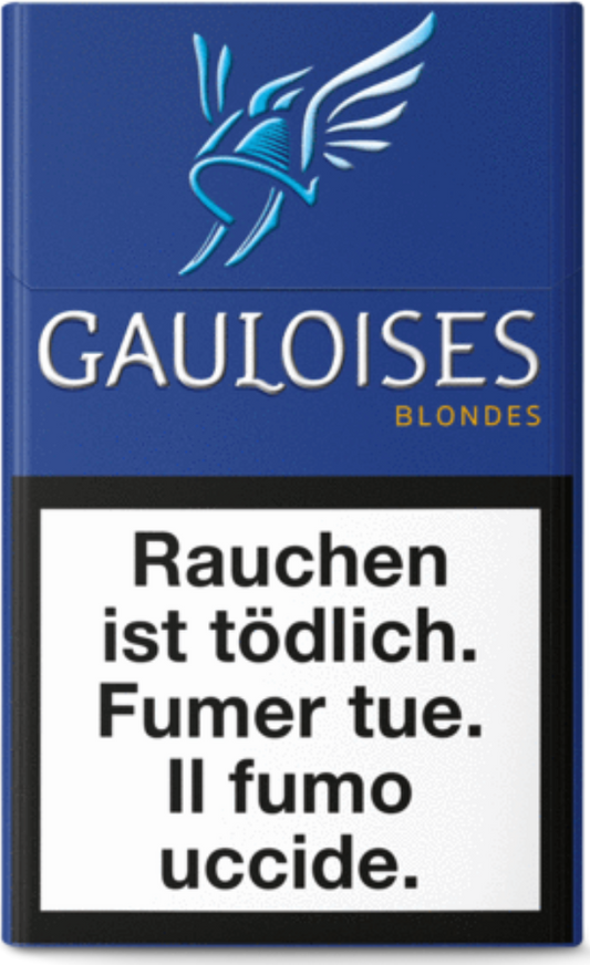 Gauloises Blondes Bleu Box