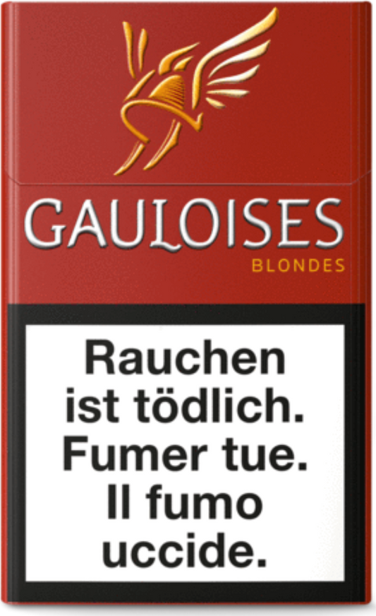 Gauloises Blondes Rouges Box