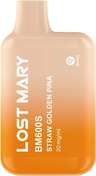Lost Mary BM600s – Straw Golden Pina