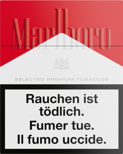 Marlboro Red Box Big Pack 25 Cigarettes