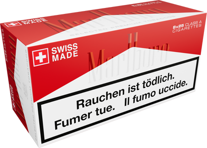 Marlboro Red Box Big Pack 25 Cigarettes