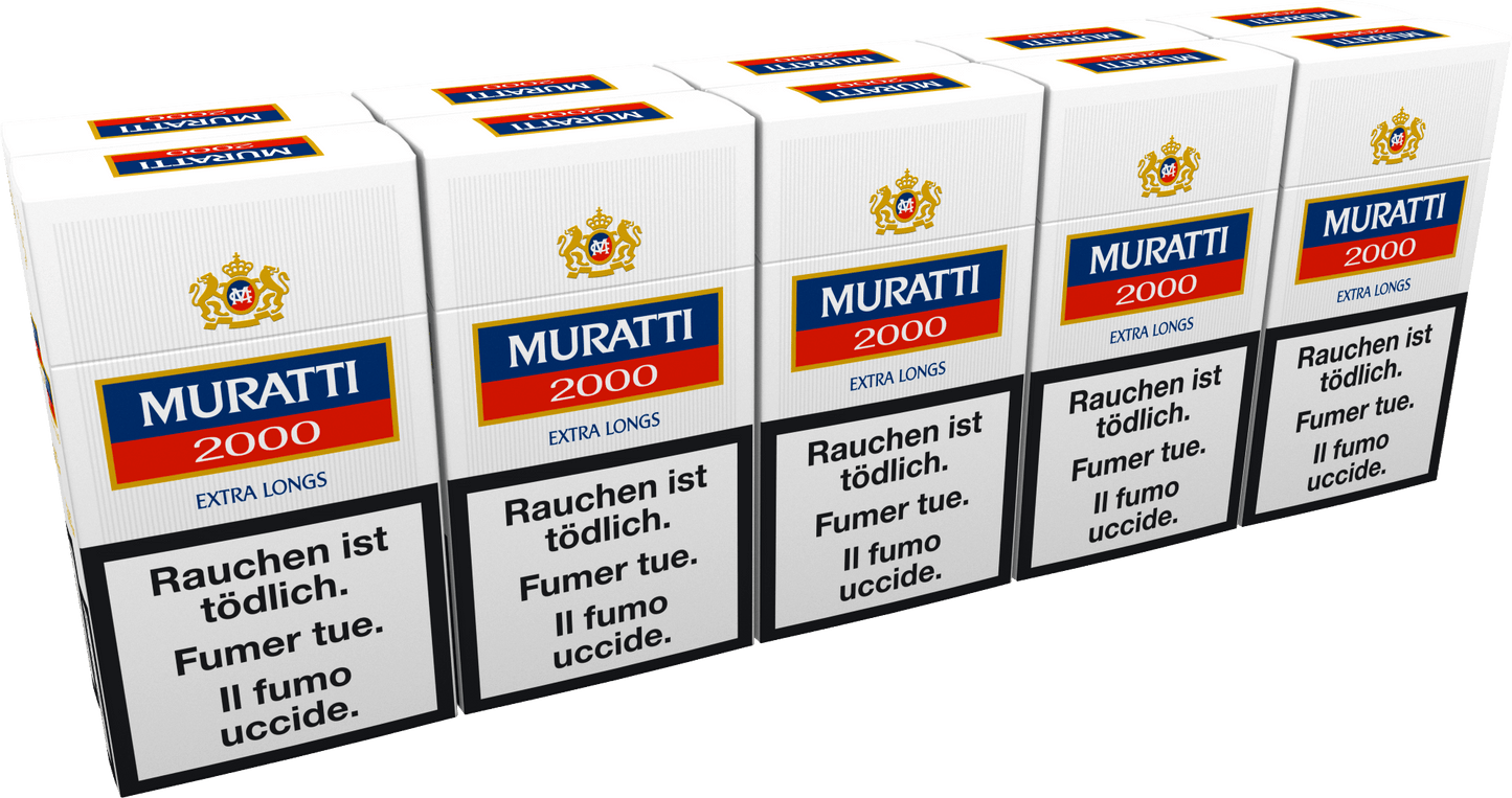 Muratti 2000 Extra Long 100'S Box