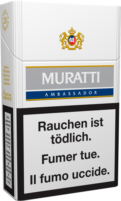 Muratti Ambassador Silver Box