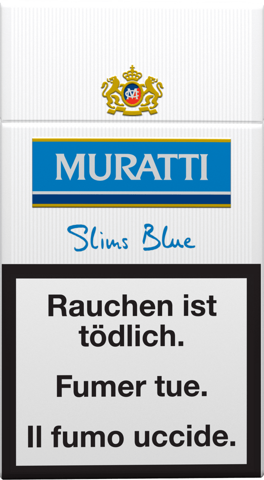 Muratti Slims Blue 100'S Box