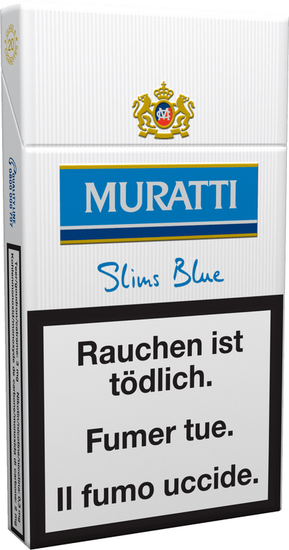 Muratti Slims Blue 100'S Box