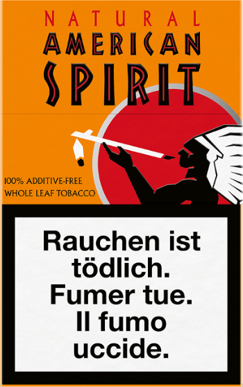 Natural American Spirit Orange Box