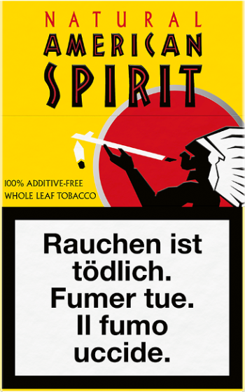 Natural American Spirit Yellow Box