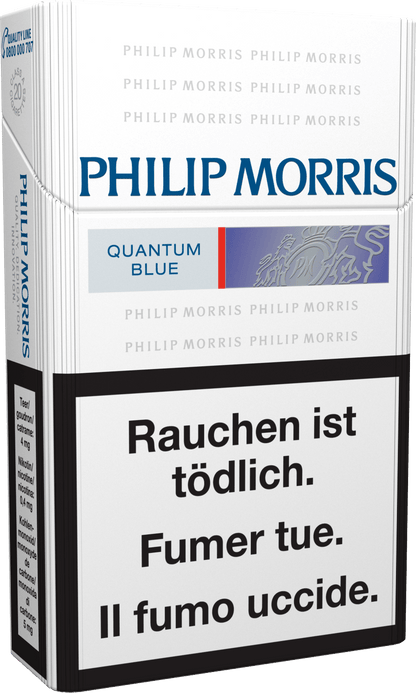 Philip Morris Quantum Blue Box