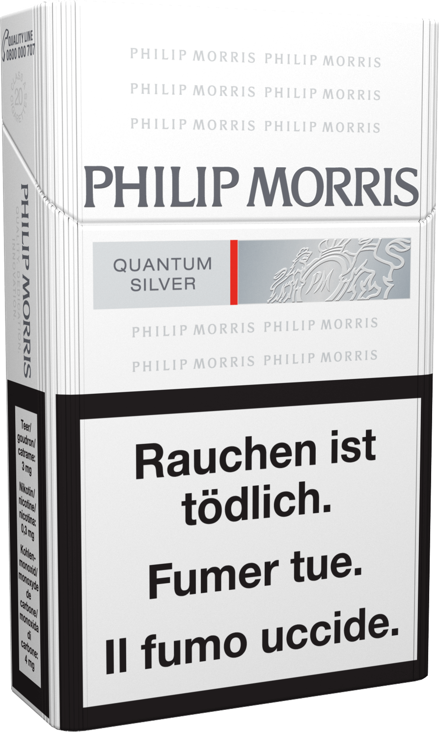 Philip Morris Quantum Silver Box