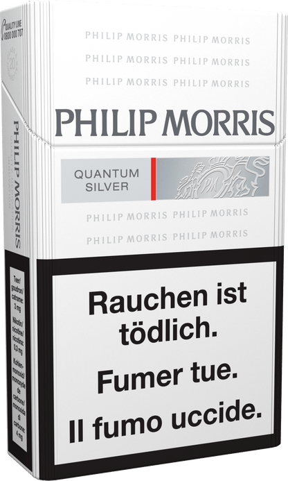 Philip Morris Quantum Silver Box