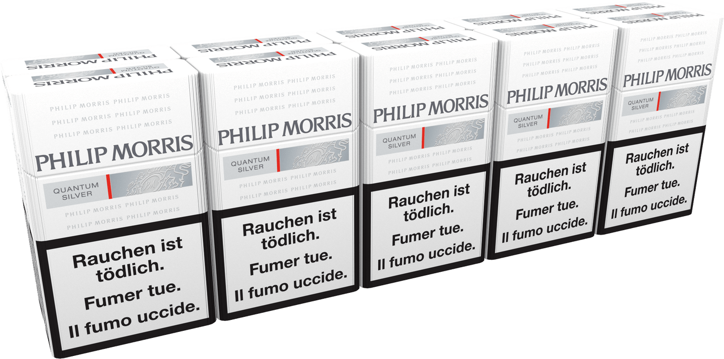 Philip Morris Quantum Silver Box