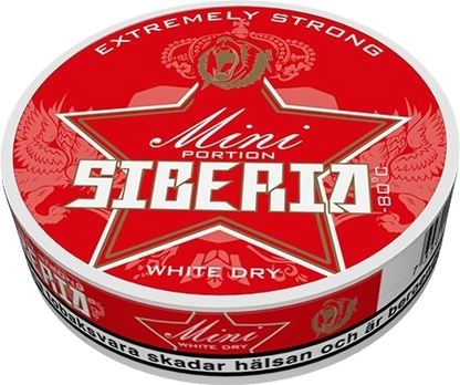 Siberia Red White Dry Mini 9g