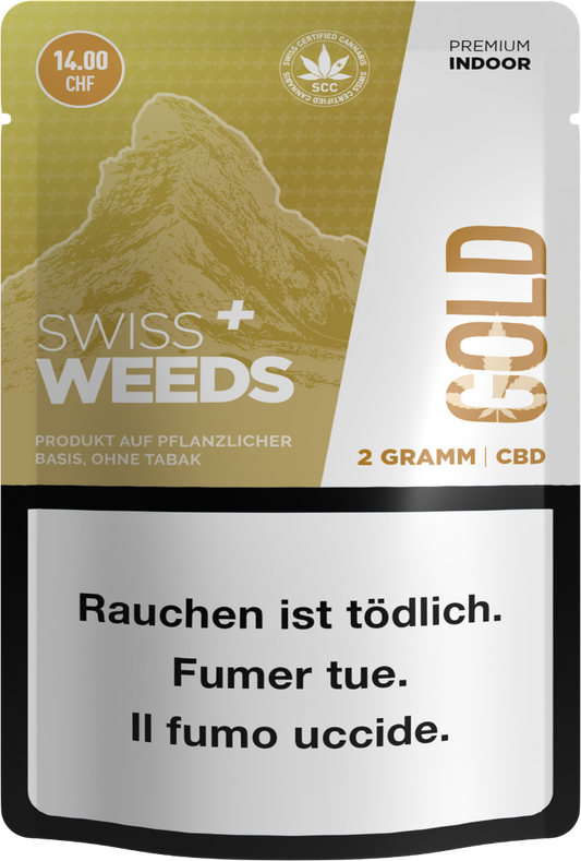 Swiss Weeds GOLD CBD 2g