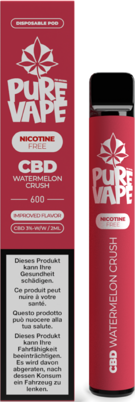 CBD Vape Watermelon Crush Nikotinfrei