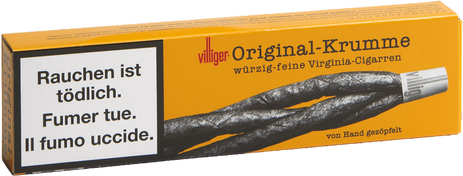 Villiger Original Krumme Geflochten 6 Stück