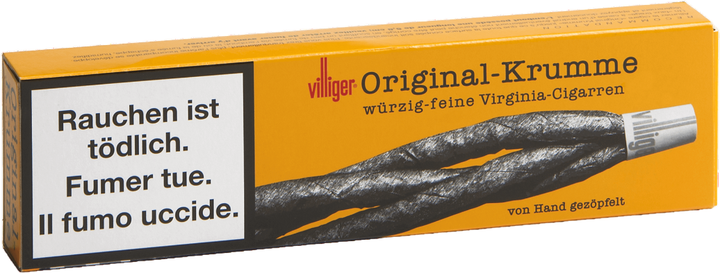 Villiger Original Krumme Tressé 6 Pièce/s