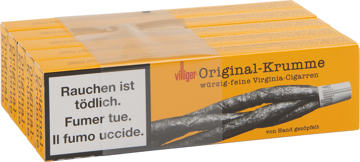 Villiger Original Krumme Tressé 6 Pièce/s