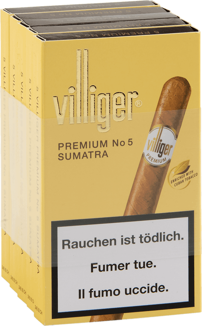 Villiger Premium No. 5 Sumatra 5 Stück