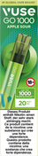 Vuse Go 1000 Apple Sour 20mg