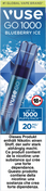 Vuse Go 1000 Blueberry Ice 20mg